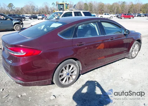2017 Ford Fusion Se from USA, damaged, VIN 3FA6P0HD1HR256873